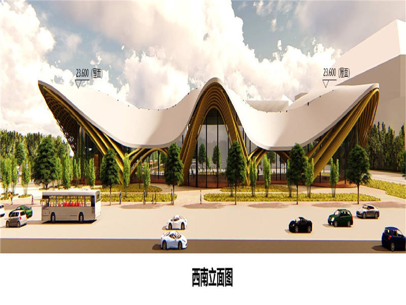 喜賀簽約！我司攜手四川綠建西宜共筑宜賓竹產品交易中心幕墻新風標